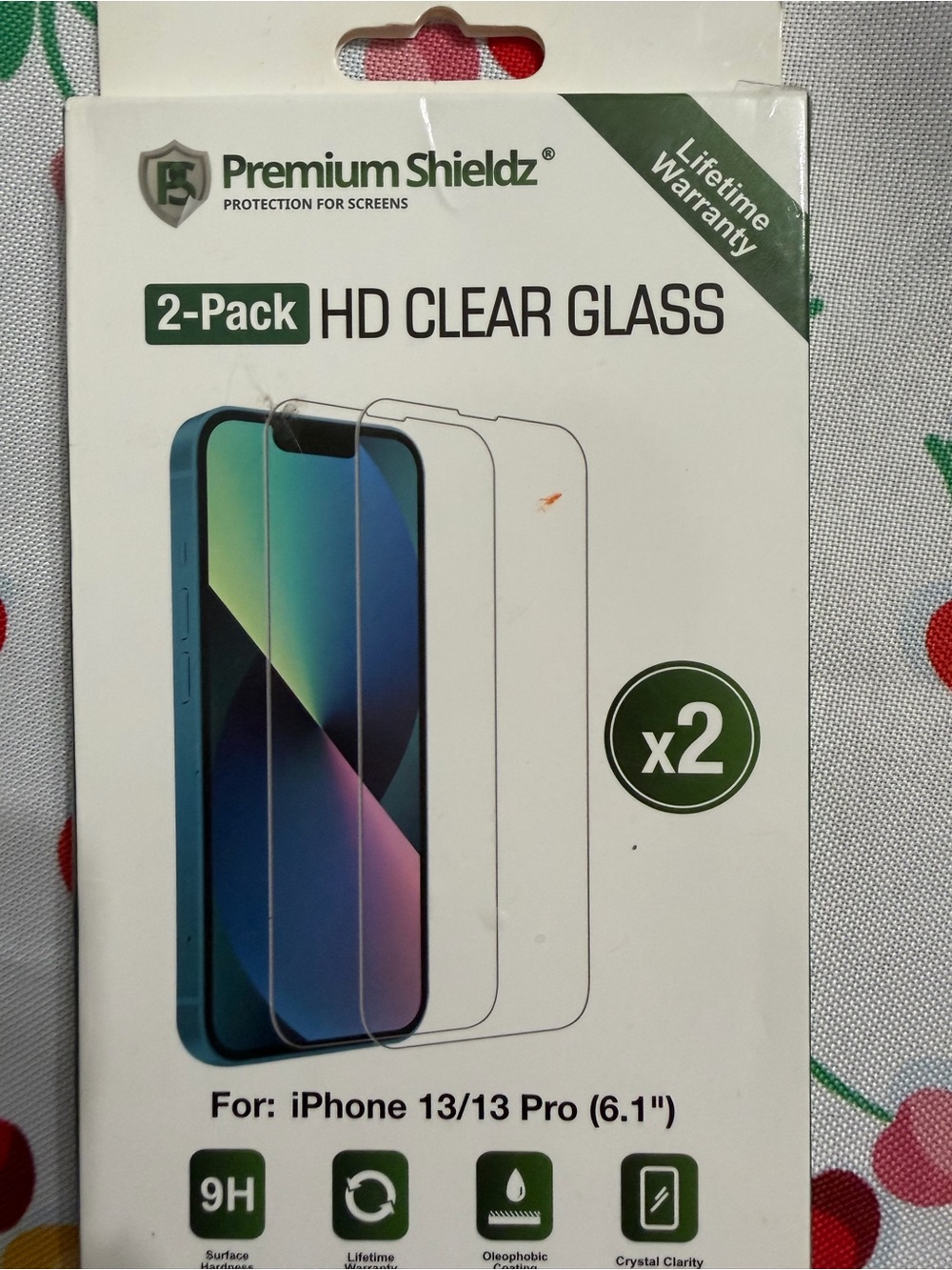 2-Pack HD Clear Glass Screen Protector for iPhone 13 / 13 Pro - Clear